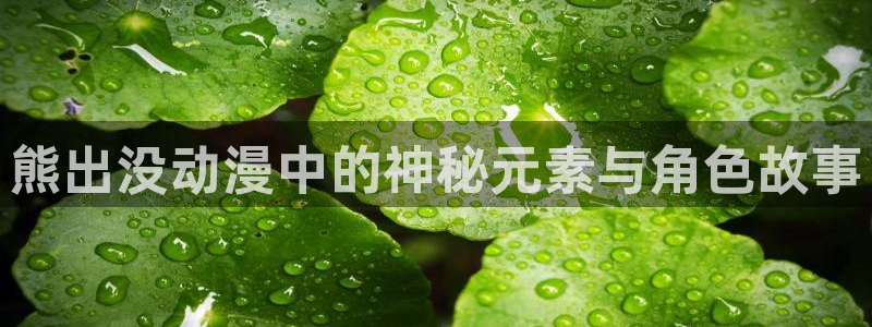 omofun有ios版吗：熊出没动漫中的神秘元素与角色故事