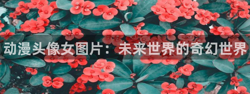 动漫omofun下载：动漫头像女图片：未来世界的奇幻世界