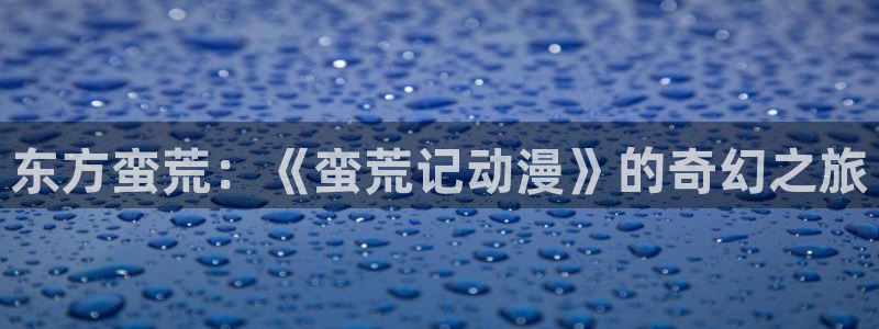 omofun动漫动画：东方蛮荒：《蛮荒记动漫》的奇幻之旅